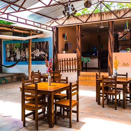 Yaxche Centro Hostal Y Camping Bacalar Ngoại thất bức ảnh