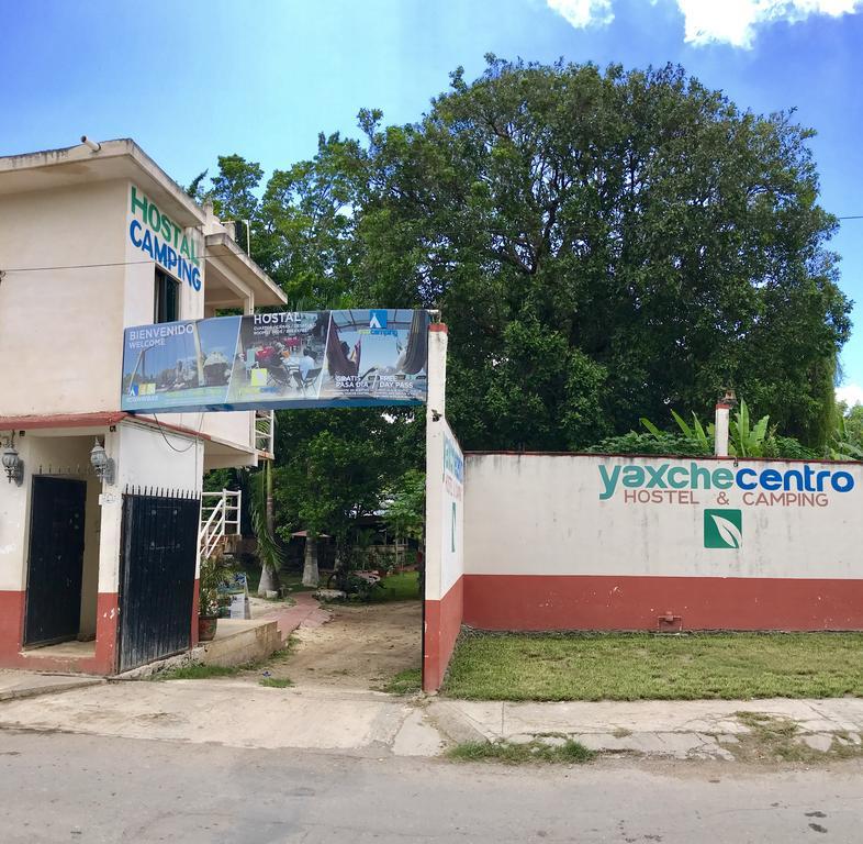 Yaxche Centro Hostal Y Camping Bacalar Ngoại thất bức ảnh