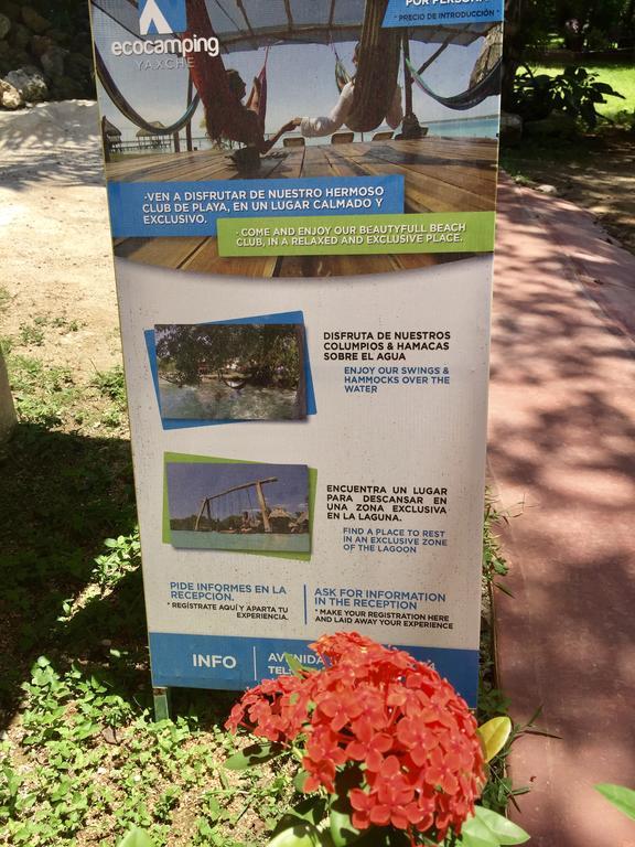 Yaxche Centro Hostal Y Camping Bacalar Ngoại thất bức ảnh
